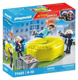 Playmobil Action Heroes Πυροσβέστες Με Στρώμα Διάσωσης για 4-10 ετών από το Toyscenter