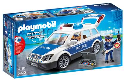 Playmobil Αστυνομικό Όχημα Με Φώτα Και ´Ηχο για 4-10 ετών