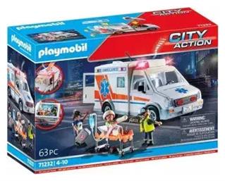Playmobil City Action Ασθενοφόρο για 4-10 ετών