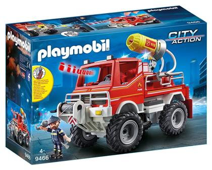 Playmobil City Action Όχημα Πυροσβεστικής με Τροχαλία Ρυμούλκησης για 4 ετών