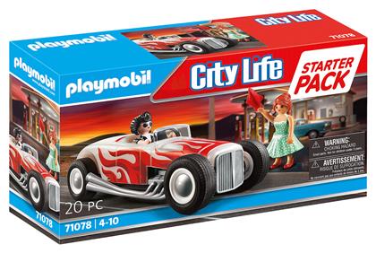 Playmobil City Life Hot Rod για 4-10 ετών