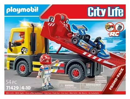 Playmobil City Life Όχημα Οδικής Βοήθειας για 4-10 ετών