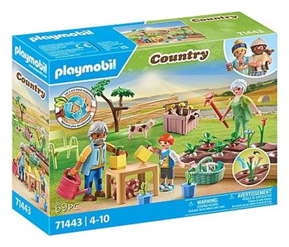 Playmobil Country Ο Λαχανόκηπος Του Παππού Και Της Γιαγιάς για 4-10 ετών από το Moustakas Toys