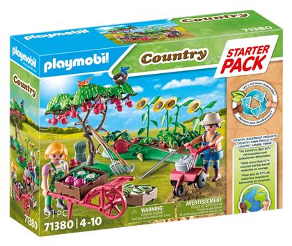 Playmobil Country Starter Pack Κήπος Λαχανικών Αγροκτήματος για 4-10 ετών