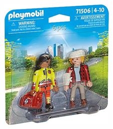 Playmobil Duo Pack Διασώστης και Τραυματίας για 4-10 ετών