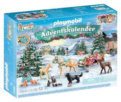 Playmobil Horses Of Waterfall Βόλτα Με Το Έλκηθρο για 4-10 ετών