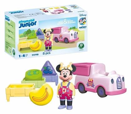 Playmobil Junior Disney: Η Μίνι Μάους Και Το Φορτηγό Με Φρούτα για 1-4 ετών