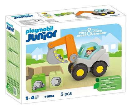 Playmobil Junior Φορτωτής Εκσκαφέας για 1-4 ετών