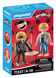 Playmobil Miraculous Adrien & Cat Noir για 4 ετών