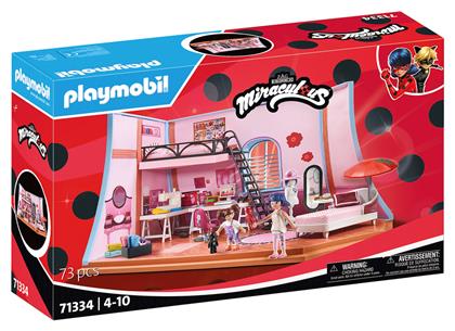 Playmobil Miraculous Το Δωμάτιο Της Marinette για 4 ετών