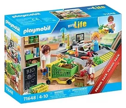 Playmobil MyLife Ταμείο Βιολογικού Καταστήματος για 4-10 ετών