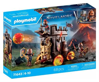 Playmobil Novelmore Πολιορκητικός Πύργος Του Burnham για 4-10 ετών