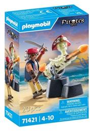 Playmobil Pirates Πειρατής Με Κανόνι για 4-10 ετών