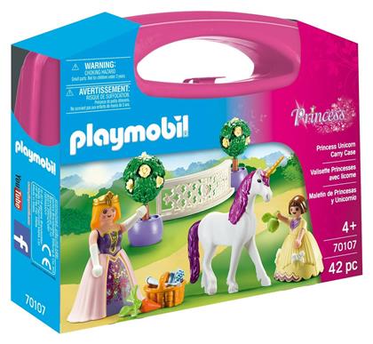 Playmobil Princess Unicorn Carry Case L για 4 ετών