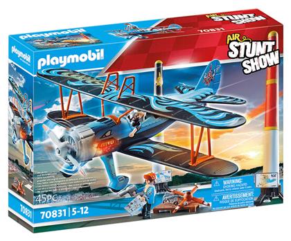 Playmobil Stunt Show Phoenix Biplane για 5-12 ετών