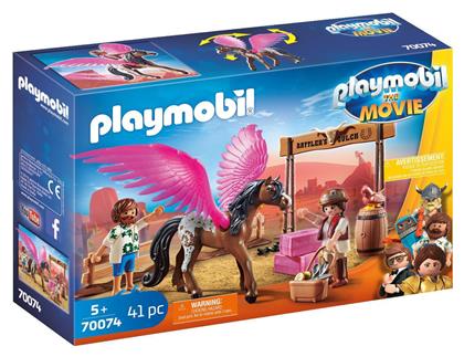 Playmobil The Movie Marla and Del with Flying Horse για 5 ετών