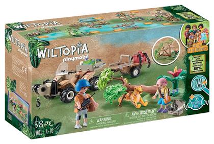 Playmobil Wiltopia Φροντιστές Ζώων με Εξερευνητικό Όχημα για 4-10 ετών