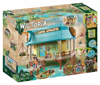 Playmobil Wiltopia Σταθμός Περίθαλψης Άγριων Ζώων για 4-10 ετών