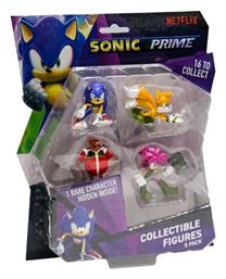 PMI Παιχνίδι Μινιατούρα Sonic Σχέδιο 3 6.5εκ. (Διάφορα Σχέδια) 1τμχ