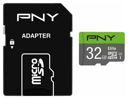 PNY Elite microSDHC 32GB Class 10 U1 UHS-I από το Public