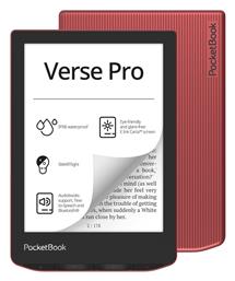 Pocketbook Verse Pro με Οθόνη Αφής 6'' (16GB) Κόκκινο