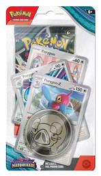 Pokemon Scarlet & Violet Twilight Masquerade Pokémon Μονές Κάρτες Premium Checklane Blister Porygon