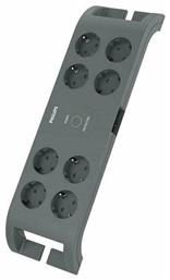 Πολύπριζο Ασφαλείας 8 Θέσεων Διακόπτη Philips Original Spn3180a/grs