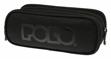 Polo Κασετίνα με 3 Θήκες Μαύρη