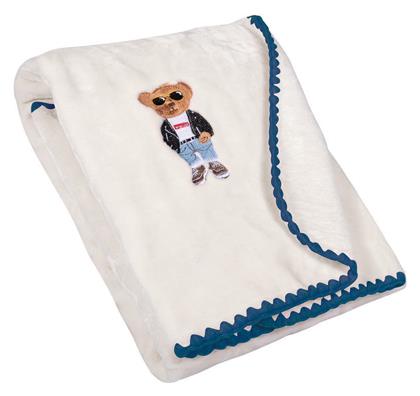 Polo Club Κουβέρτα Κούνιας Essential Baby 8838 Βελουτέ 110x140εκ.