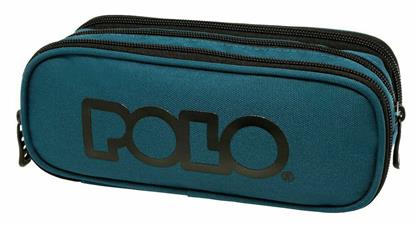 Polo Pencil Case Triple Box Πετρόλ 937005-5401