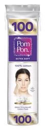Pom Pon Δίσκοι Ντεμακιγιάζ από 100% Βαμβάκι 100τμχ