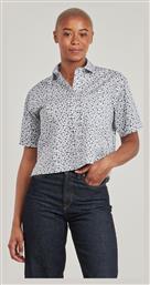 Πουκάμισα Guess Ss Camp Collar Boxy Shirt
