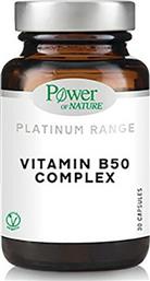 Power Health Classics Platinum Range Vitamin B50 Complex 30 κάψουλες από το Pharm24