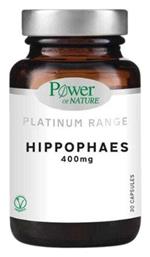 Power Of Nature Platinum Range Hippophaes 400 Mg 30 Φυτικές Κάψουλες από το Pharm24