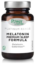 Power Of Nature Platinum Range Melatonin Premium Sleep Formula 30 κάψουλες