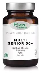 Power Of Nature Platinum Range Multi Senior 50+ Πολυβιταμίνη 30 ταμπλέτες