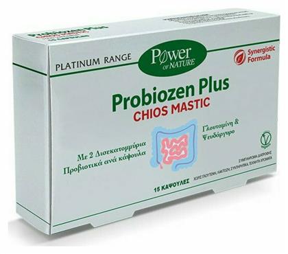 Power Of Nature Platinum Range Probiozen Plus Chios Mastic 15 κάψουλες