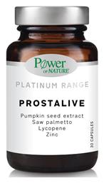 Power Of Nature Platinum Range Prostalive 30 κάψουλες