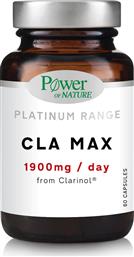 Power Of Nature Platinum Range Xs CLA Max Συμπλήρωμα Διατροφής 1900mg 60 κάψουλες από το Pharm24