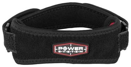 Power System PS-6015 Ελαστικό Επιγονατιδικό Strap σε Μαύρο χρώμα από το Plus4u