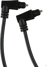 Powertech Optical Audio Cable TOS male - TOS male Μαύρο 1m (CAB-O008)