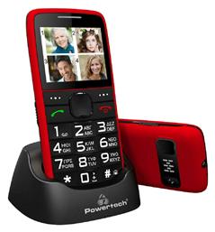 Powertech Sentry Eco Dual SIM Κινητό με Μεγάλα Κουμπιά (Ελληνικό Μενού)