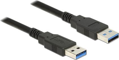 Powertech USB 3.0 Cable USB-A male - USB-A male Μαύρο 1.5m (CAB-U106)