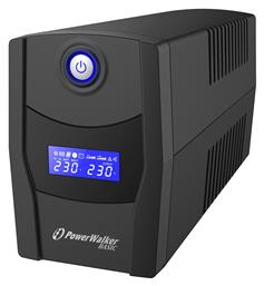 Powerwalker Basic VI 1000 STL UPS Line-Interactive 1000VA 600W με 2 Schuko Πρίζες από το e-shop