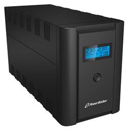 Powerwalker VI 2200 LCD/IEC UPS Line-Interactive 2200VA 1200W με 6 IEC Πρίζες