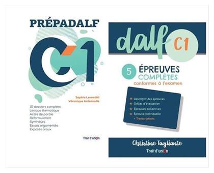 Prepadalf C1 Le Pack (Methode + Test)