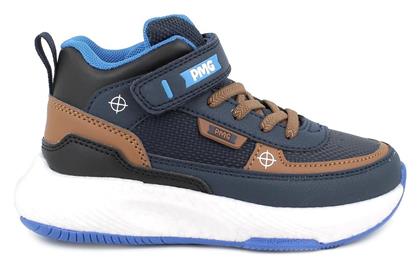 Primigi Παιδικά Sneakers High Ανατομικά Navy Μπλε