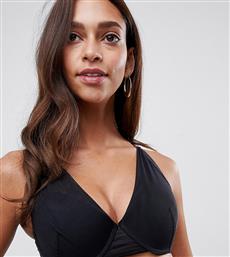 Projectme Nursing Ambition mesh flexiwire plunge bra in black από το Asos