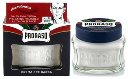 Proraso Blue Κρέμα για πριν το Ξύρισμα με Αλόη & Βιταμίνη Ε 100ml