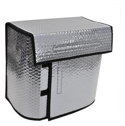 Προστατευτικό Κάλυμμα για Μπαταρίες Αυτοκινήτου 1τμχ Ασημί